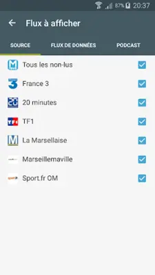 Marseille News android App screenshot 1