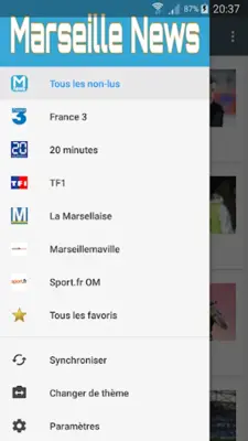 Marseille News android App screenshot 3